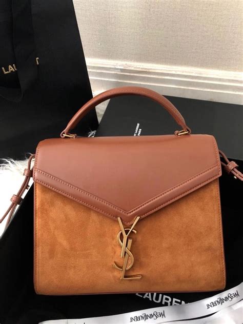 ysl cassandra bag suede